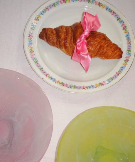 Marble Pastel Glass Platter