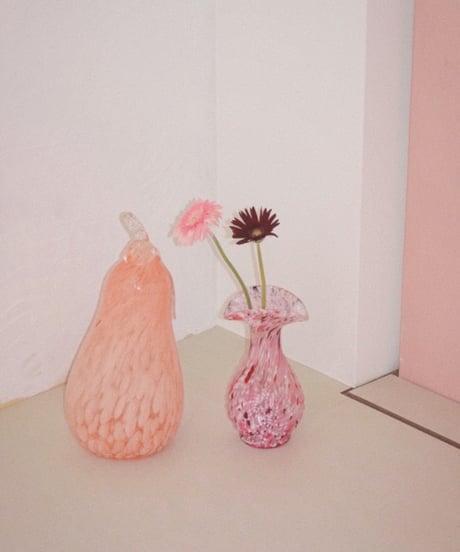 Clichy - Paint Style Pink Vase