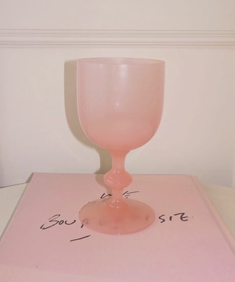 Soft Pink Opaline Glass