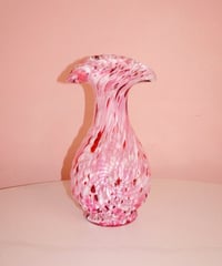 Clichy - Paint Style Pink Vase