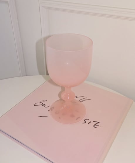 Soft Pink Opaline Glass
