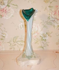 Murano - Green Jack in the Pulpit Vase