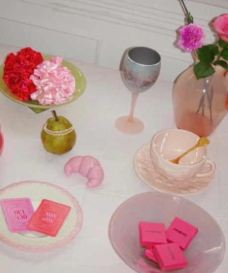 Marble Pastel Glass Platter