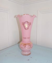 Cameo Pink Opaline Vase