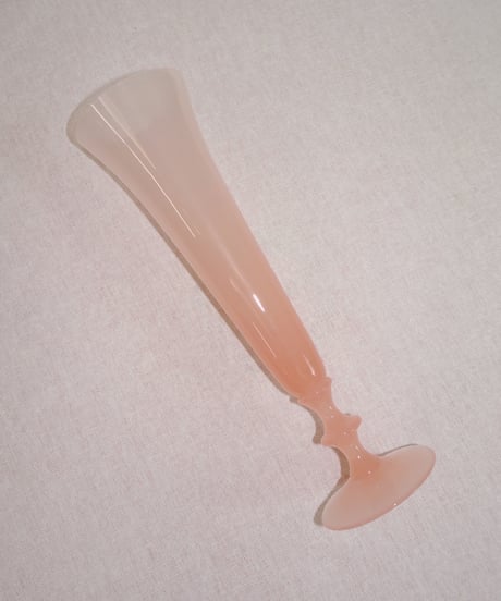 Champagne Style Opaline Vase