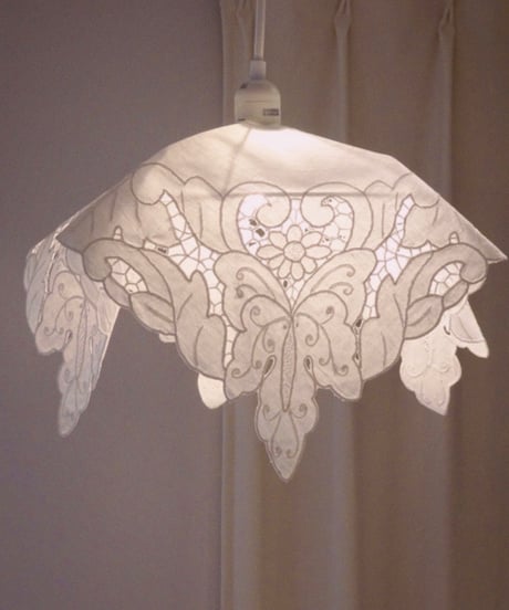 French Lace Lamp Shade