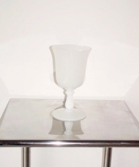 White Opaline Cup