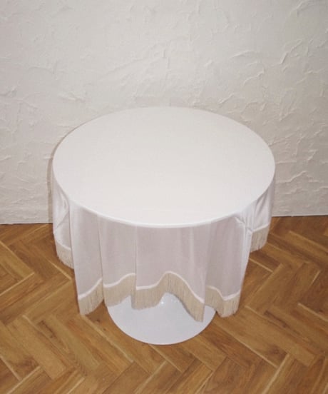 MERRMA - Silk Fringe Pareo ( White )  / Last 1点