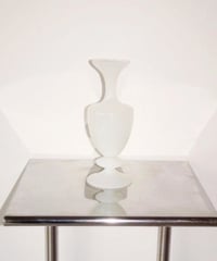 Pale White Opaline Vase