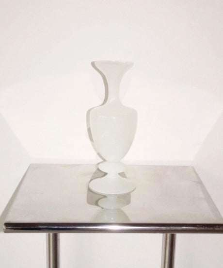 Pale White Opaline Vase