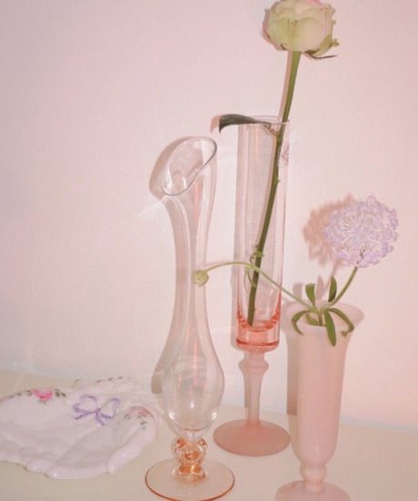 Meghan Pink Glass Vase