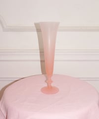 Champagne Style Opaline Vase