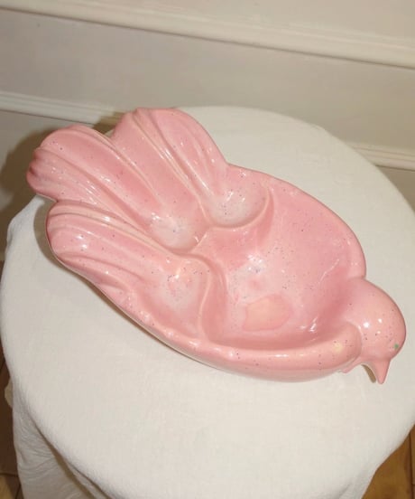 Paby France Bird Motif Ceramic Tray