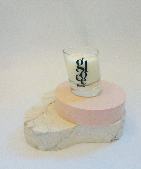 《 gloce × Portant 》 mini Fragrance Candle