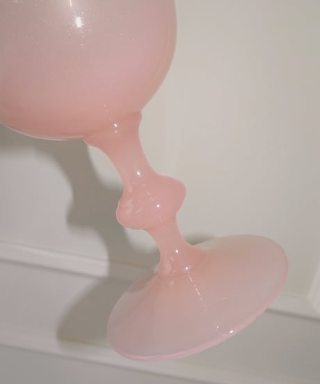 Soft Pink Opaline Glass