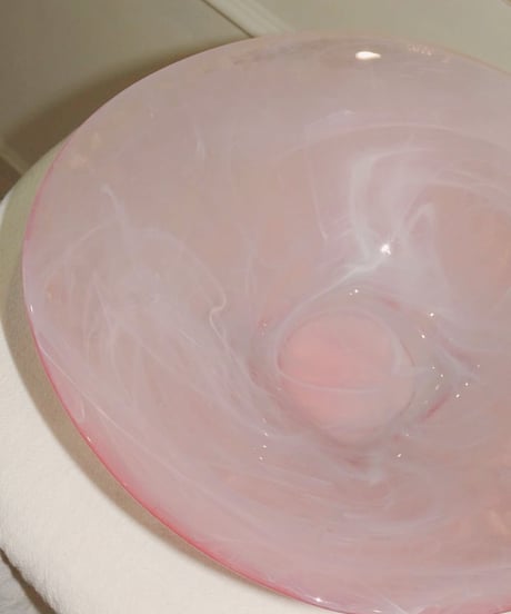 Marble Pastel Glass Platter