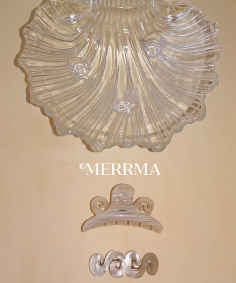 MERRMA - Spiral Barrette ( Black )