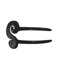 MERRMA - Black Spiral French Pin