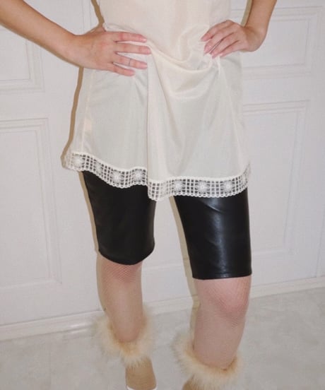 Black Leather Biker Bottoms