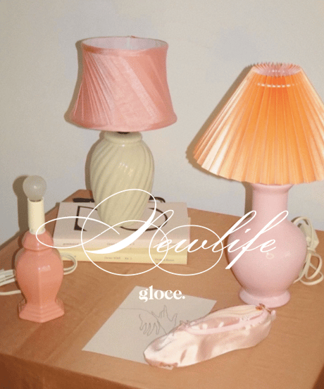 Monochrome Pink Lamp