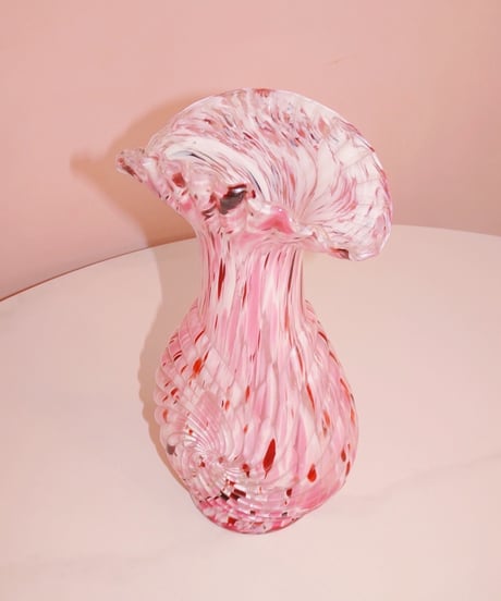 Clichy - Paint Style Pink Vase