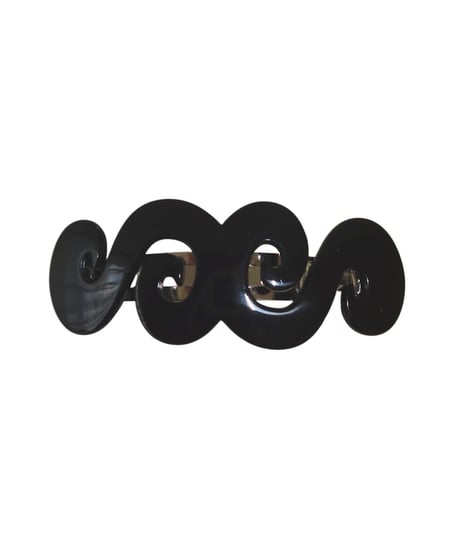 MERRMA - Spiral Barrette ( Black )