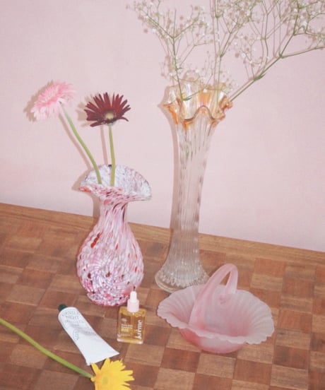 Clichy - Paint Style Pink Vase
