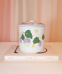 Fruits Embossed Barbotine Canister