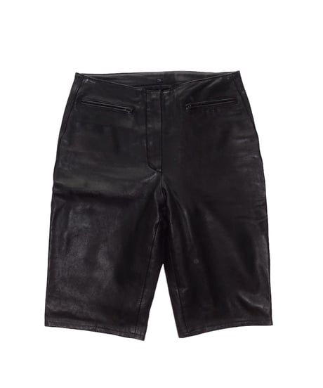Black Leather Biker Bottoms