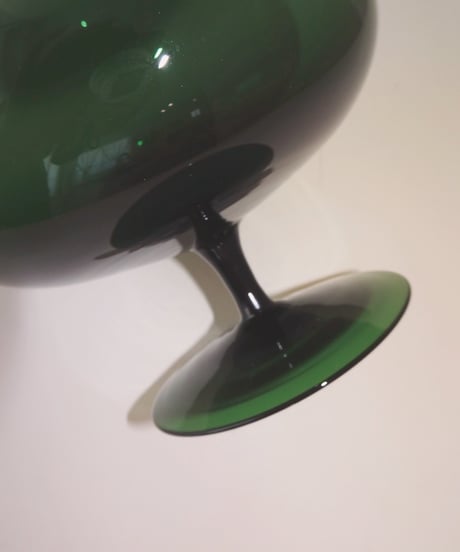 Deep Green Round Vase