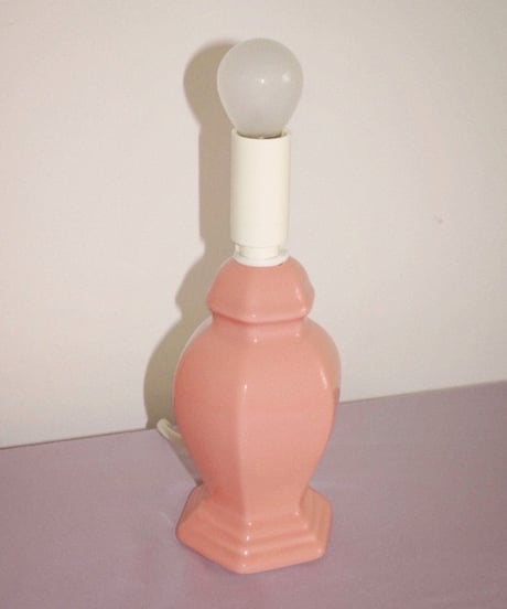 Monochrome Pink Lamp