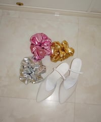 Metallic Large Scrunchie