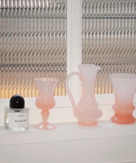 Round Modern Opaline Vase