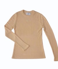 Courrèges - Rib knit Long Sleeve Tops