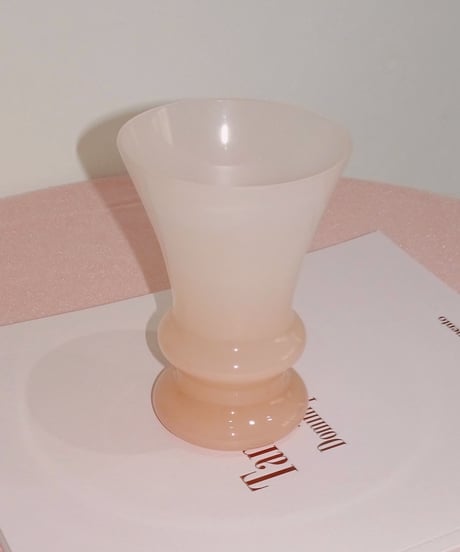 Round Modern Opaline Vase