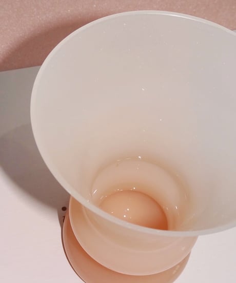 Round Modern Opaline Vase