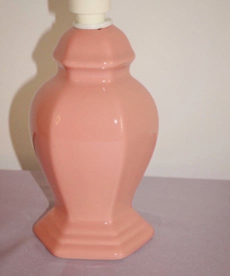 Monochrome Pink Lamp