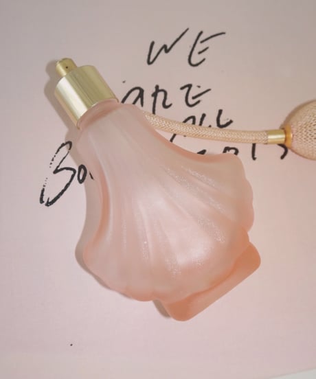 Shell Fringe Satin Perfume Bottle
