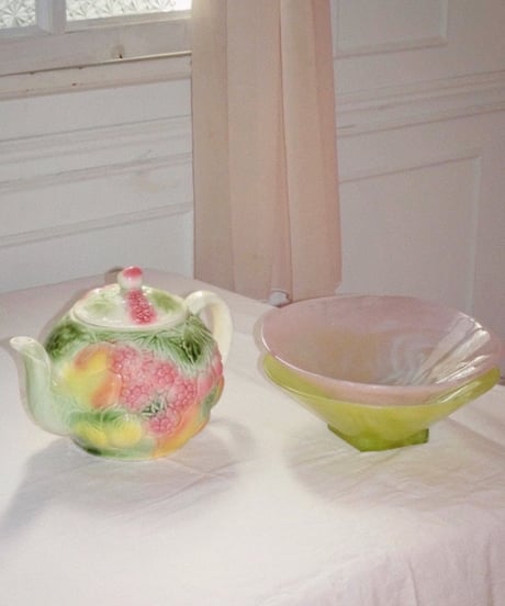 Marble Pastel Glass Platter