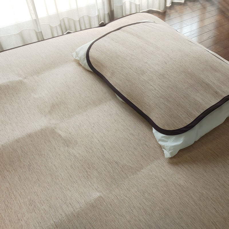 和紙製シーツ＆枕カバーセット くるみ | 紙工房すぎやま