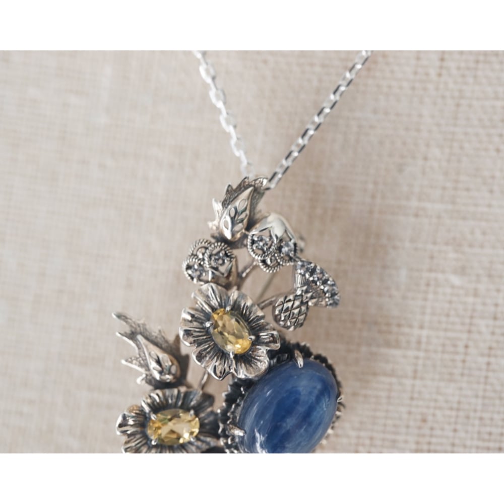 チャーウェル ペンダントブローチ（ウィリアムモリスシリーズ