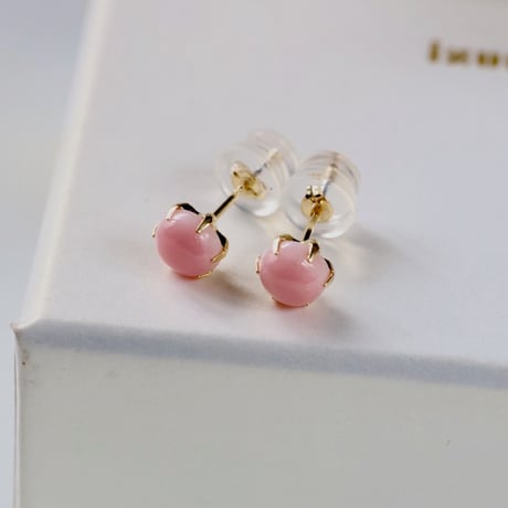 レア！コンクシェルのピアス