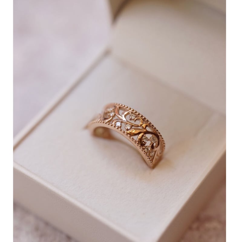 アラベスク模様のリング M | izumi ジュエリーシマノ