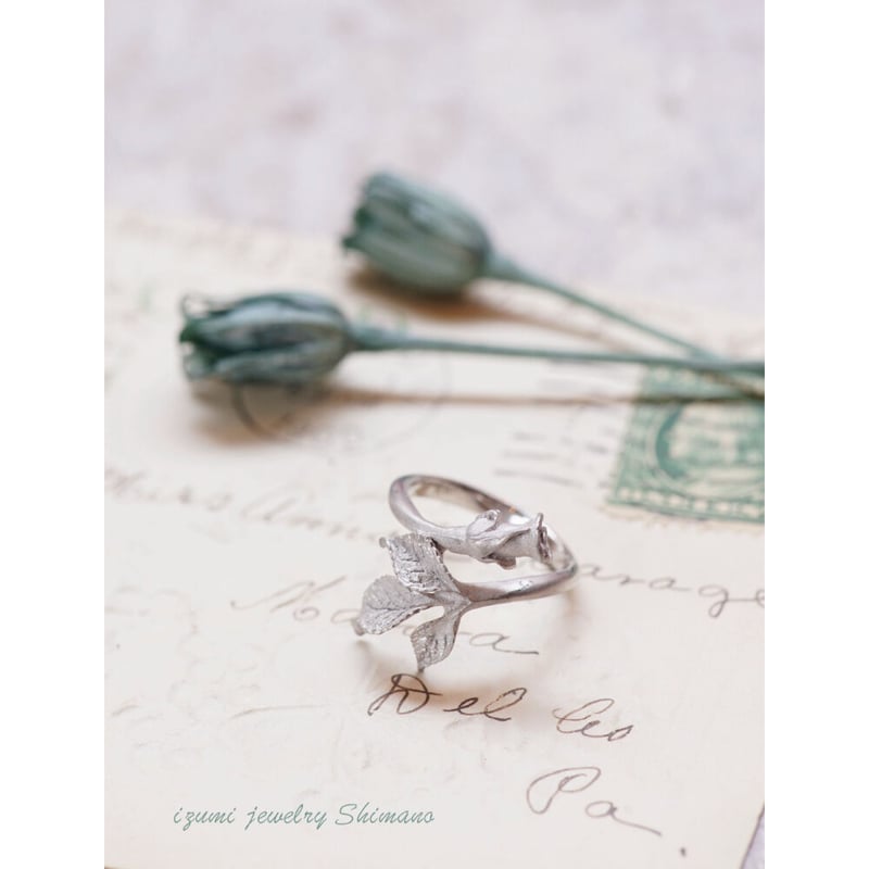 薔薇のつぼみリング（角江千代治先生） | izumi ジュエリーシマノ