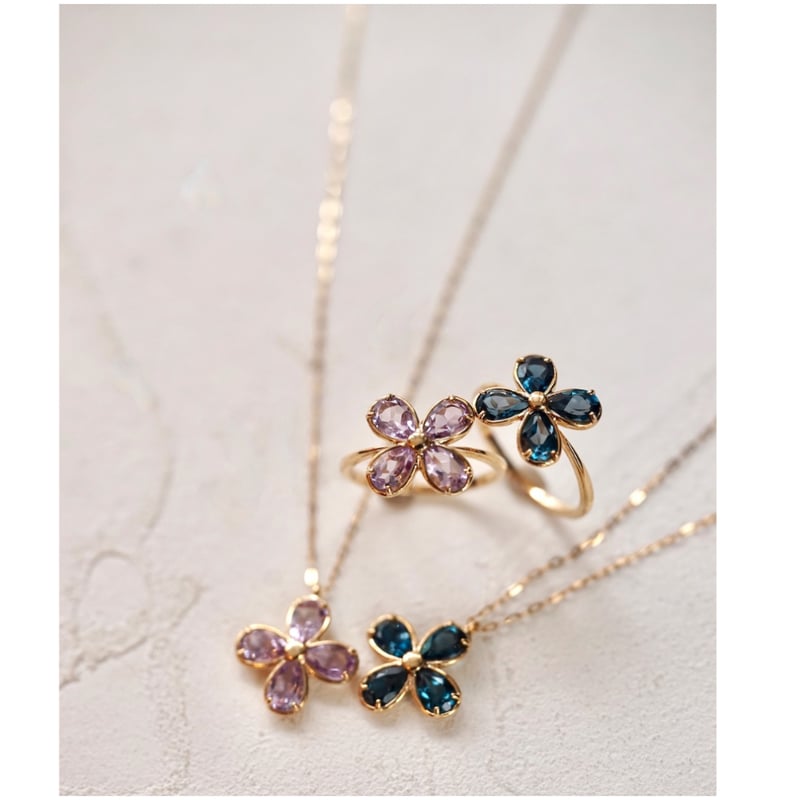 4枚の花びらのジュエリー | izumi ジュエリーシマノ