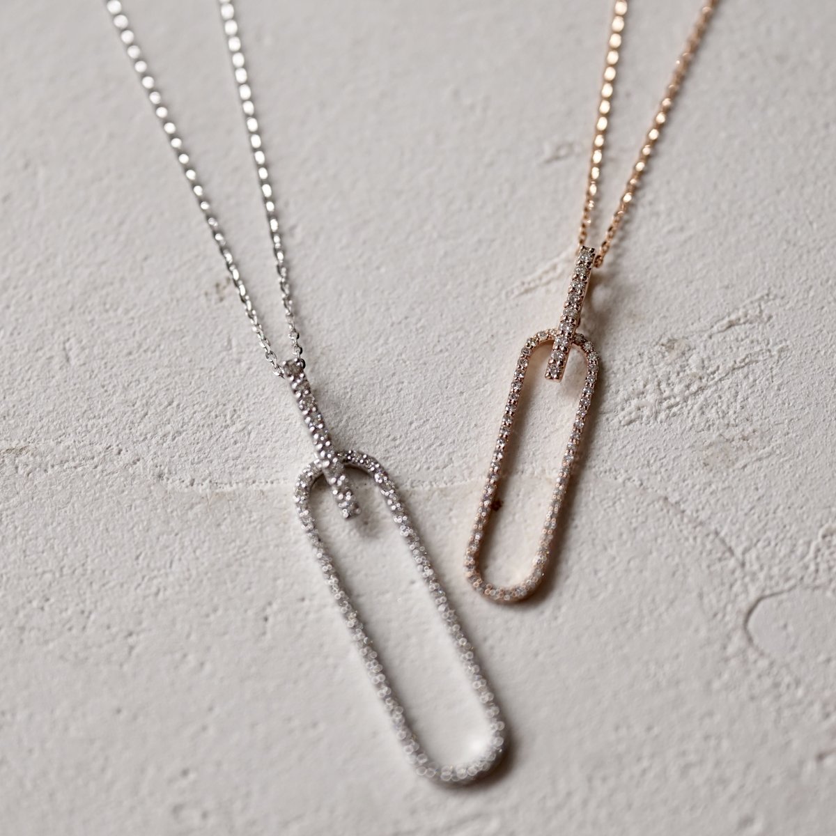 Otiumberg 2チェーン ペーパークリップ ネックレス 925 中古 Otiumberg 2チェーン ペーパークリップ ネックレス 925 中古