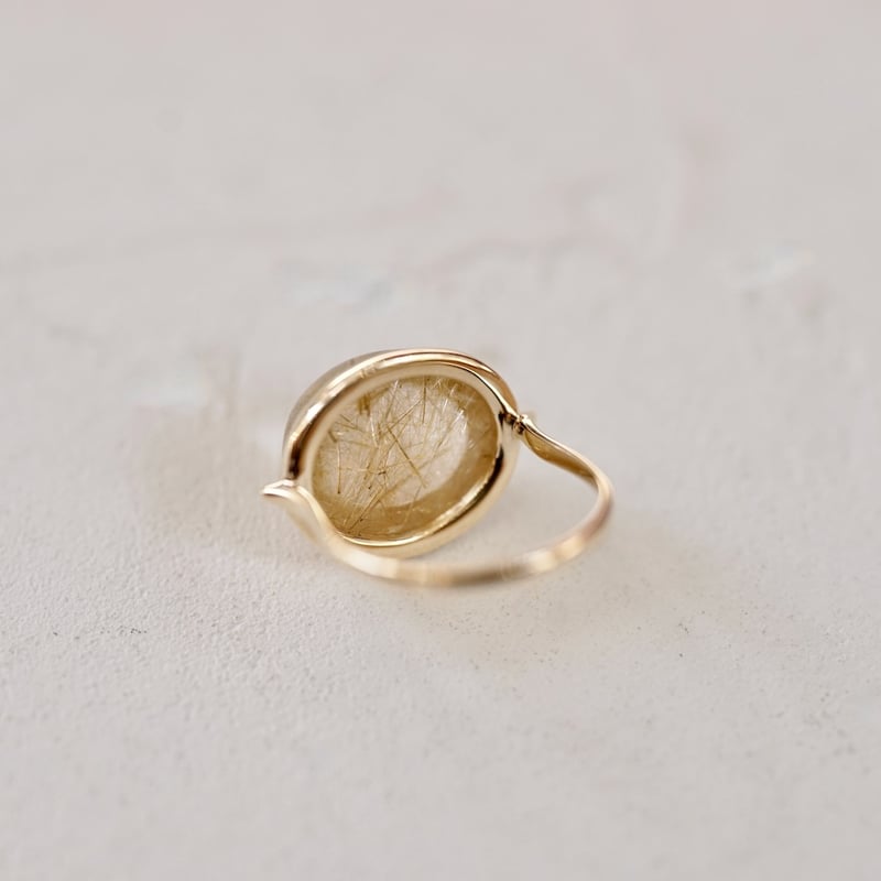 ルチルクォーツのリング | izumi ジュエリーシマノ