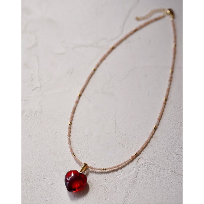 本レッドアンバー特大花文ネックレス　33g 東Y7-1009☆2F 限定数のみ】希少 ブラックチェリーカラー レッドアンバー(琥珀