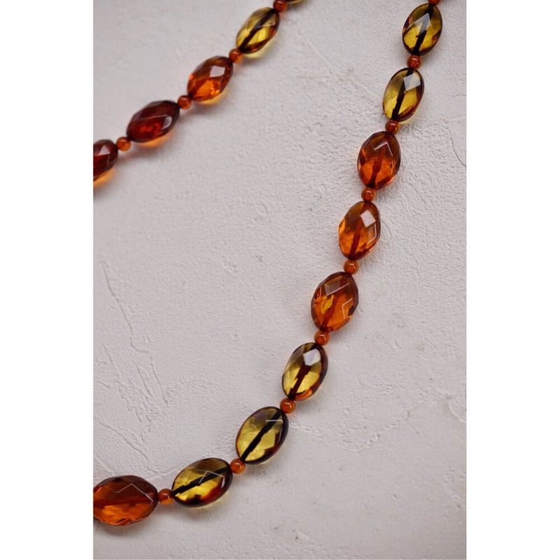 琥珀 琥珀(こはく)/ホワイトトパーズ シルバーブローチ兼ペンダント