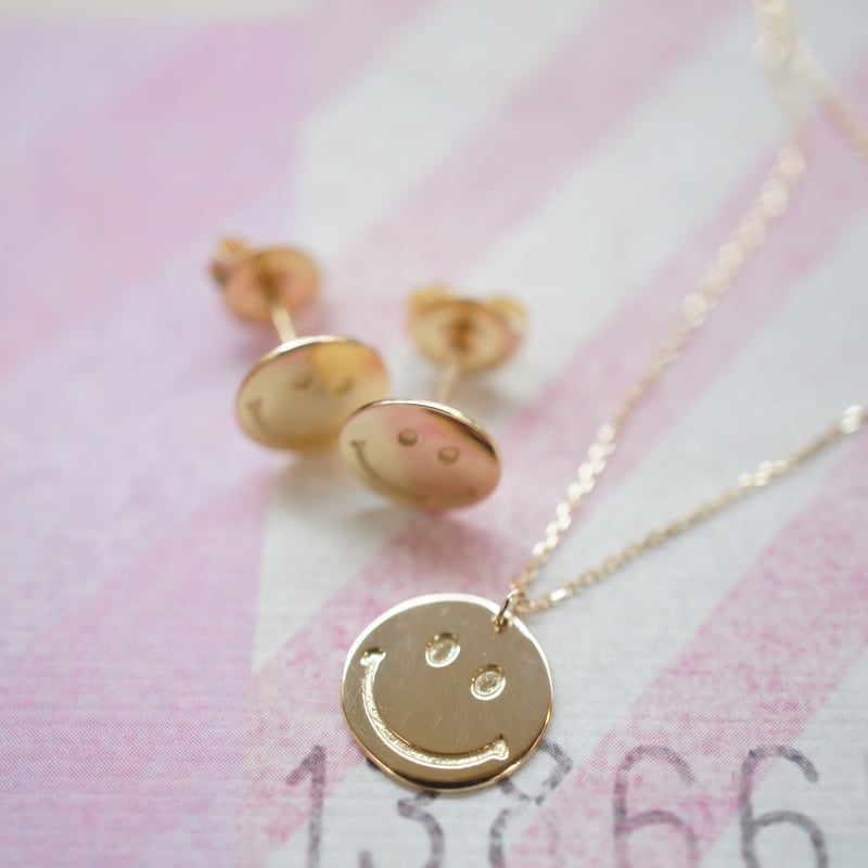 ニコちゃんネックレス（K18） | izumi ジュエリーシマノ